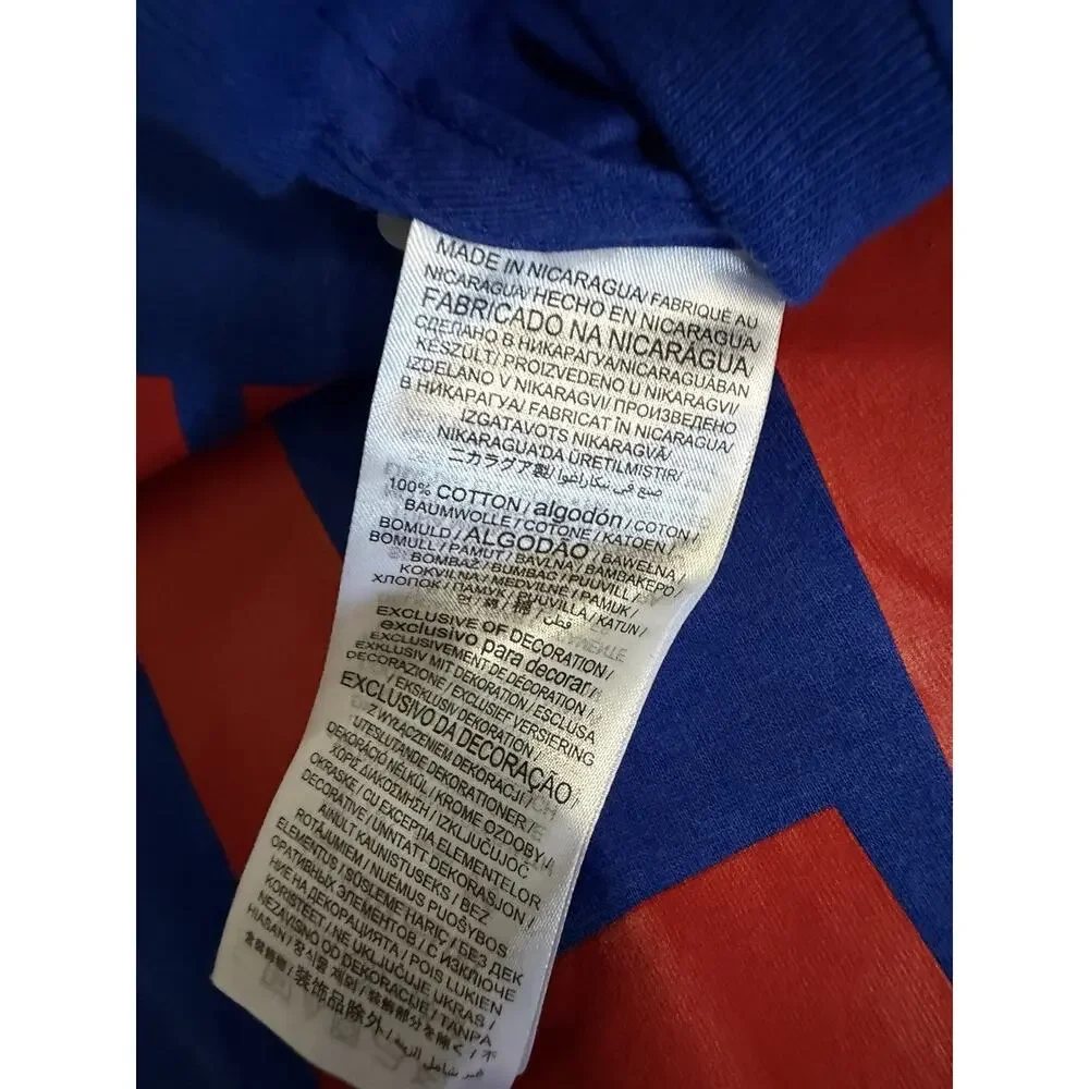 NWT Men's Nike Texas Rangers Scoreboard T-Shirt Sz Medium Royal Blue SS Cotton